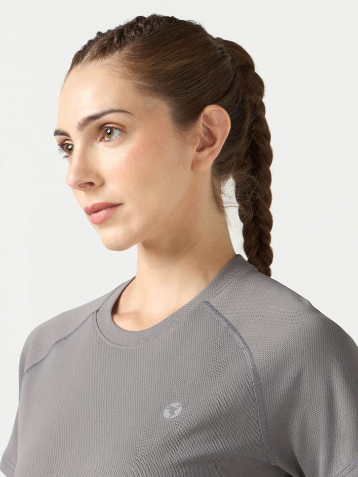 Women's Grey Performance T-Shirt