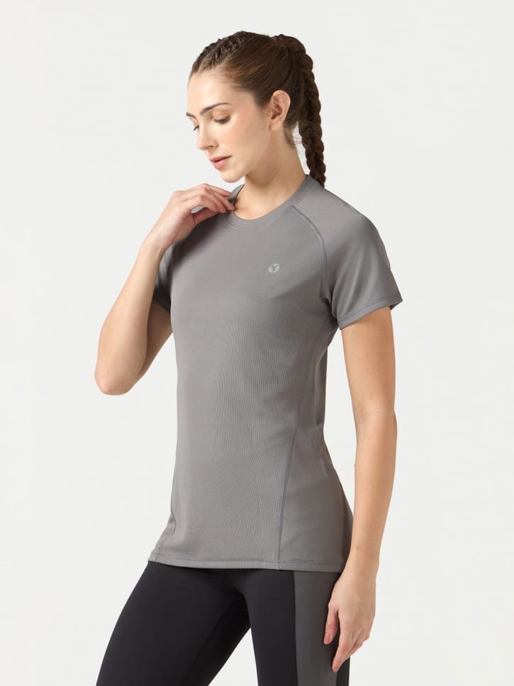 Women's Grey Performance T-Shirt