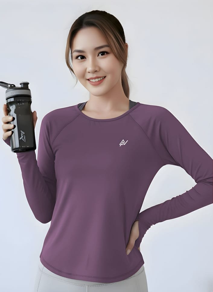 Women’s Long Sleeve Workout T-Shirt