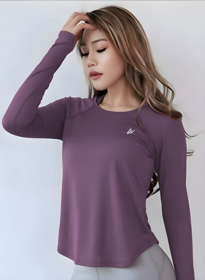 Women’s Long Sleeve Workout T-Shirt