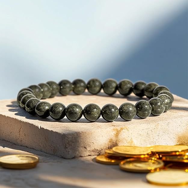 Natural Pyrite Bracelet for Men & Women