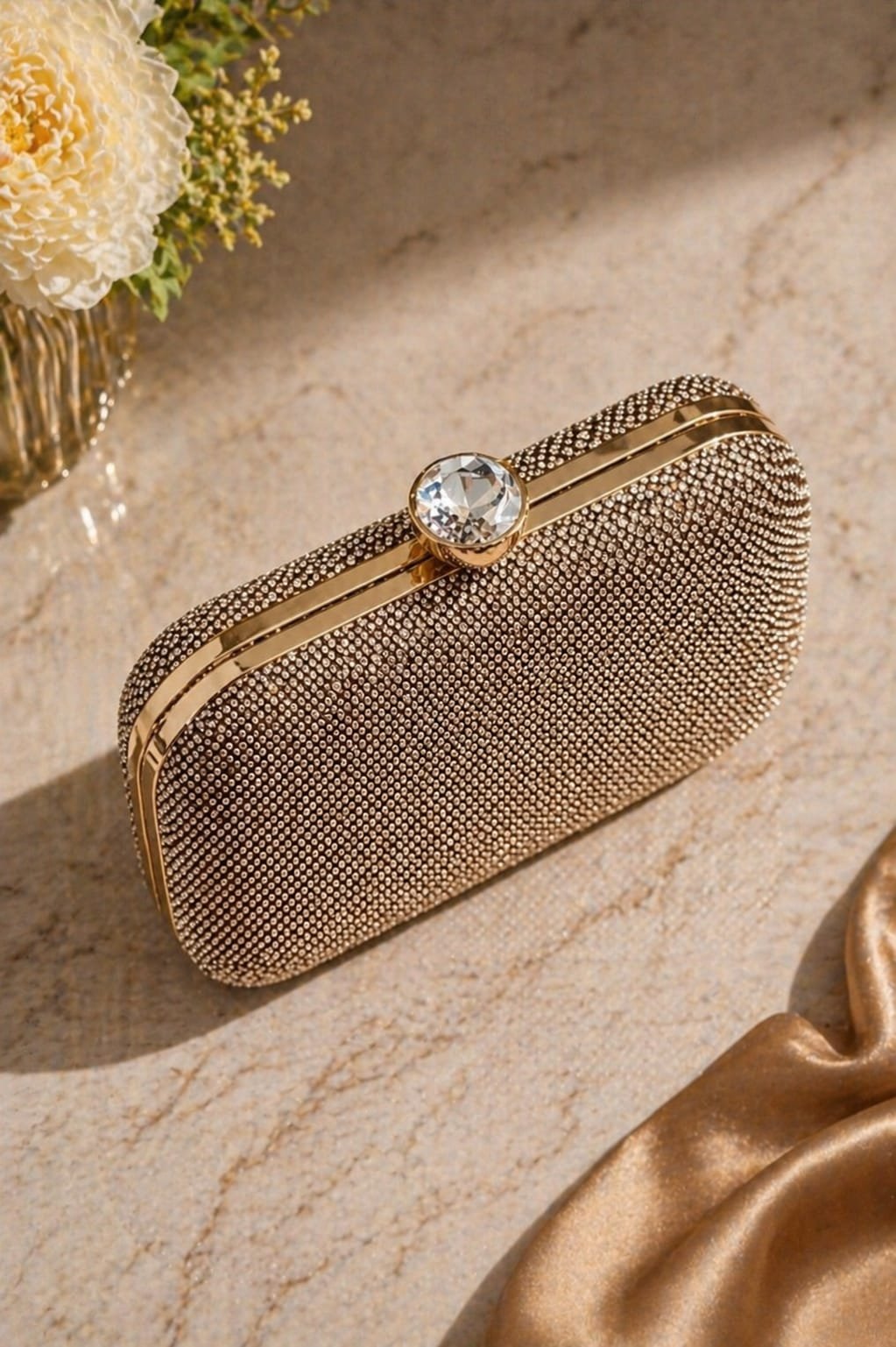 Luxury Crystal Clutch for Women
