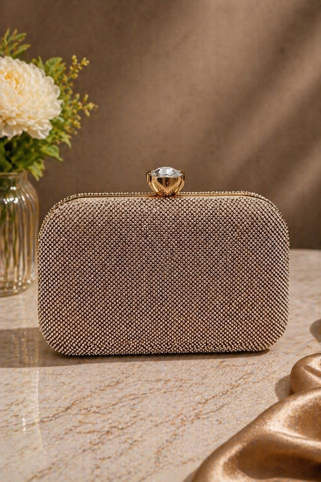 Luxury Crystal Clutch for Women