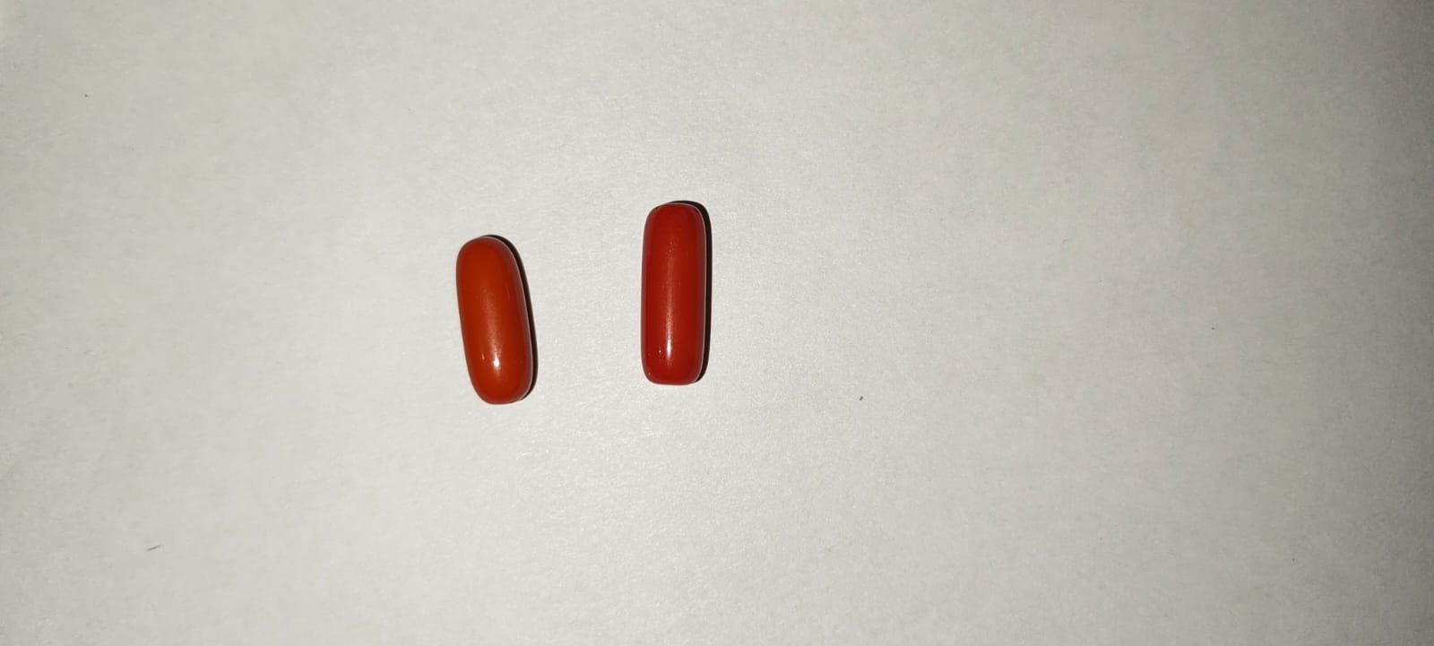 Natural Red Munga Gemstone (Red Coral Stone)