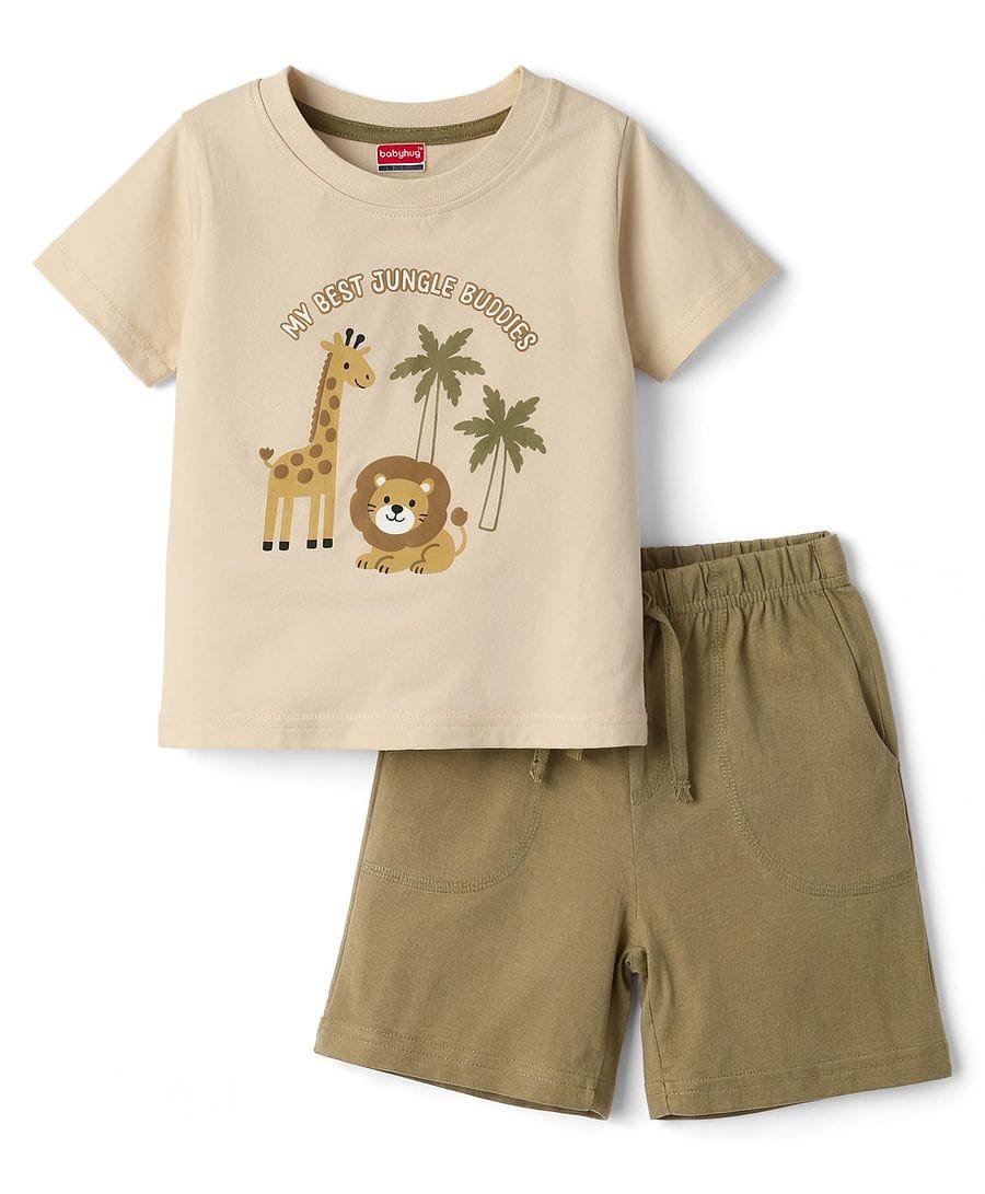 Kids Jungle Theme Co-Ord Set for Boys & Girls